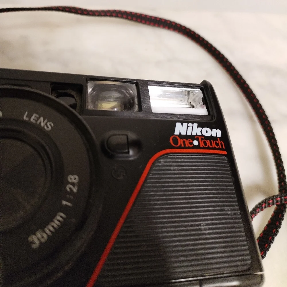 Nikon Black Film Camera 